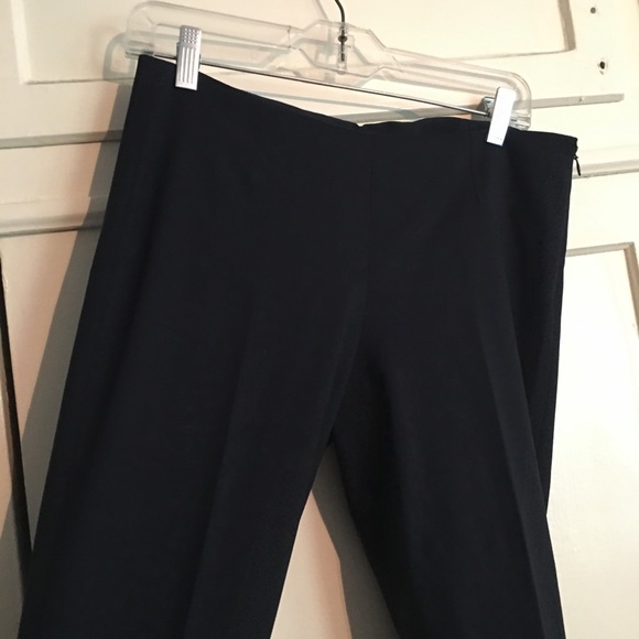 Theory Belisa virgin wool navy cropped pants sz 4 - Picture 6 of 10